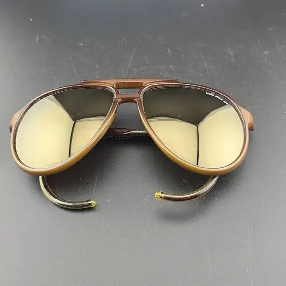 Bolle IREX 100‎ Brown Sunglasses Temple Tips Made In France - Picture 3 of 13